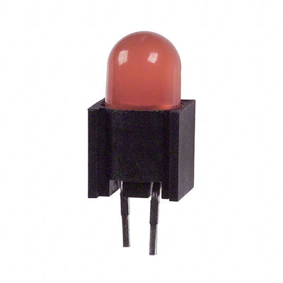 5502504F by Dialight - LED 5MM VERT HI EFF ORANGE PCMNT