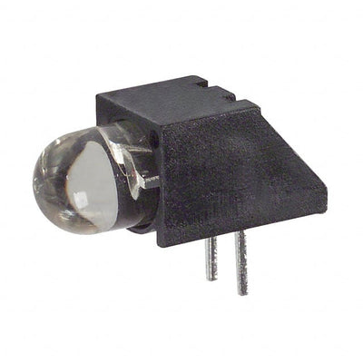 5505707F by Dialight - LED 5MM RT ANG SUP CLR YEL PCMNT