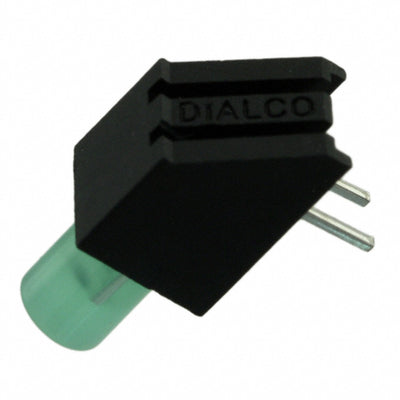 5506207F by Dialight - LED CBI 4MM FLAT TOP GRN DIFF RA