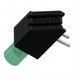 5506207F by Dialight - LED CBI 4MM FLAT TOP GRN DIFF RA