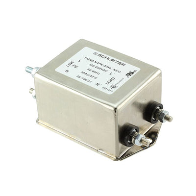 5500.2639.03 by SCHURTER Inc. - LINE FILTER 125/250VAC 30A CHASS