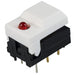 5501MWHTRED by E-Switch - PUSH SWITCH SPDT 0.3A 12V
