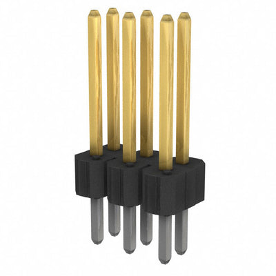55030-206HLF by Amphenol ICC (FCI) - CONNECTOR HEADER VERT 6POS 2.54MM