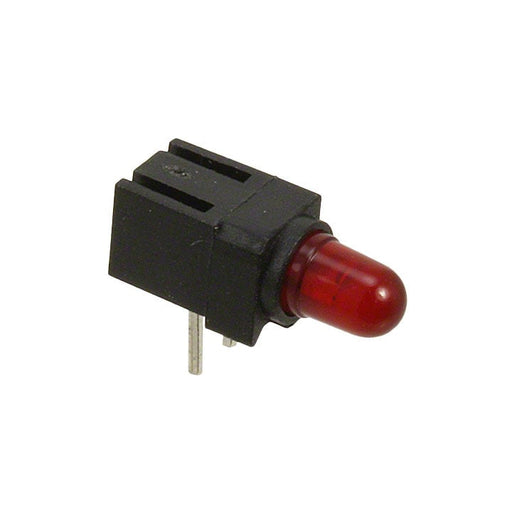 5510001844F by Dialight - LED CBI 3MM RED SGL BLK RA