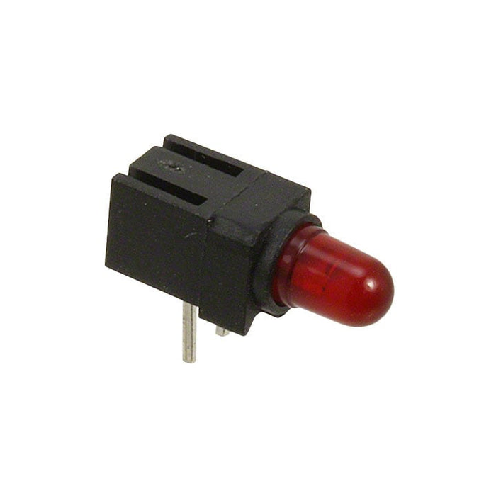 5510001844F by Dialight - LED CBI 3MM RED SGL BLK RA