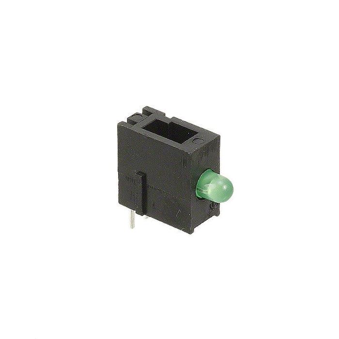 5510201F by Dialight - LED CBI 3MM DIN GRN DIFF RA SGL