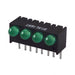 5510607004F by Dialight - LED 3MM QUAD 5V GREEN PC MNT