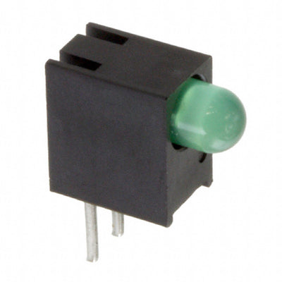 5510207010F by Dialight - LED CBI 3MM HI EFF GREEN .200