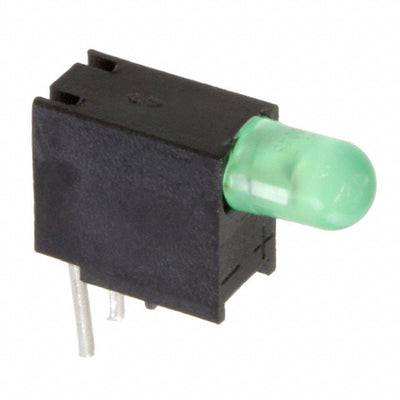 5510211F by Dialight - LED CBI 3MM HI EFF GREEN .200