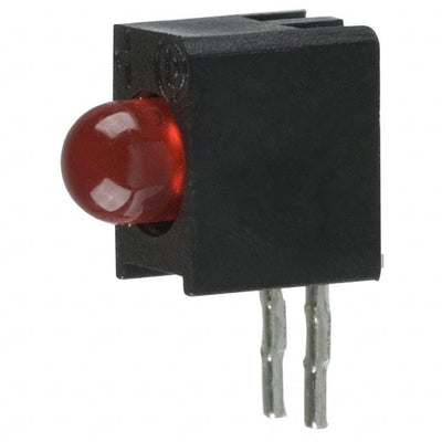 5510409F by Dialight - LED 3MM RT ANG HI EFF RED PC MNT
