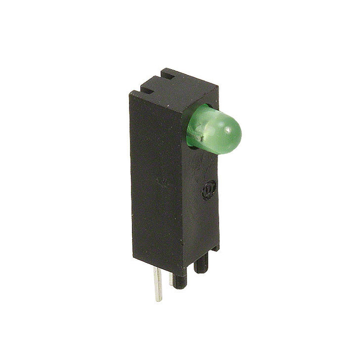 5510604F by Dialight - LED CBI 3MM GREEN RV RES RA