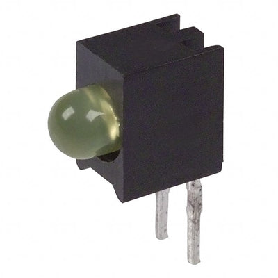 5510309F by Dialight - LED 3MM RT ANG HI EFF YEL PC MNT