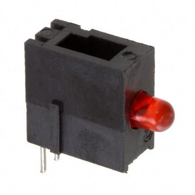 5511101F by Dialight - LED CBI 3MM DIN RED DIFF SGL RA