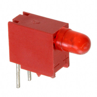 5511107809F by Dialight - LED CBI 3MM RED DIFFUSED RA .200