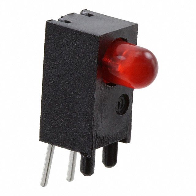 5510403F by Dialight - LED CBI 3MM HI EFF RED DIFF .250