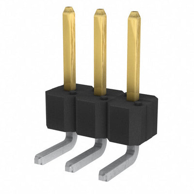 55101-G1103LF by Amphenol ICC (FCI) - CONNECTOR HEADER R/A 3POS 2.54MM