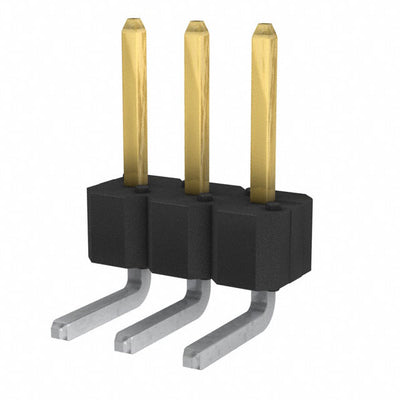55101-G1703LF by Amphenol ICC (FCI) - CONNECTOR HEADER R/A 3POS 2.54MM