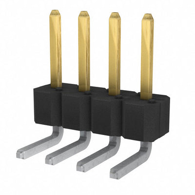 55101-G17-04 by Amphenol ICC (FCI) - CONNECTOR HEADER R/A 4POS 2.54MM