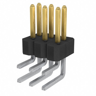 55102-G1103LF by Amphenol ICC (FCI) - CONNECTOR HEADER R/A 6POS 2.54MM
