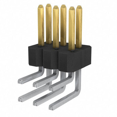 55102-G1703LF by Amphenol ICC (FCI) - CONNECTOR HEADER R/A 6POS 2.54MM