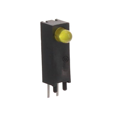 5511204F by Dialight - LED CBI 3MM YELLOW LOW CURR RA