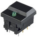 5511MBLKGRN by E-Switch - PUSH SWITCH SPDT 0.03A 12V