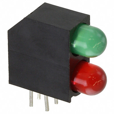 5520221F by Dialight - LED CBI 5MM BI-LVL GRN/RED DIFF