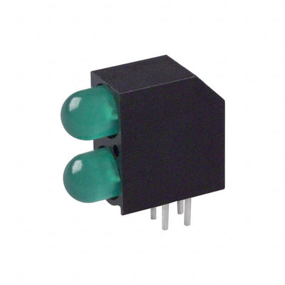 5520822F by Dialight - LED 2HI 5MM SUP BRIGHT GRN PCMNT