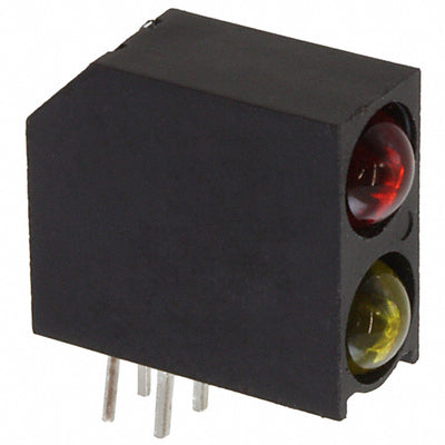 5522213801F by Dialight - LED CBI 5MM BI-LEVEL BKLT RD/GW