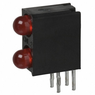 553-0111 by Visual Communications Company - VCC - LED 3MM BI-LEVEL RED RA PCB