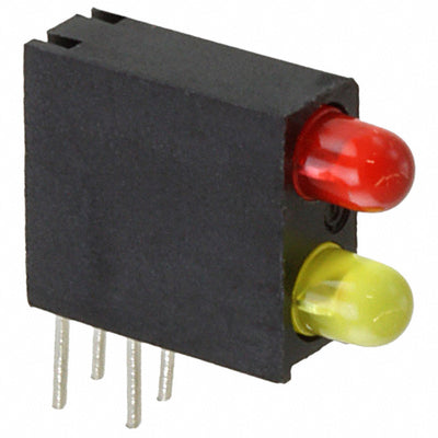 5530113200F by Dialight - LED CBI 3MM BI-LVL RED/YELLOW
