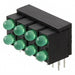5530122004F by Dialight - LED CBI 3MM BI-LVL GREEN/GREEN