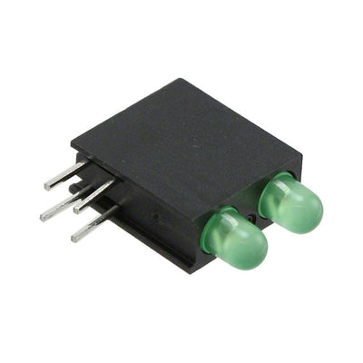 5530122200F by Dialight - LED CBI 3MM BI-LVL GREEN/GREEN