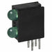 553-0122 by Visual Communications Company - VCC - LED 3MM BI-LEVEL GREEN RA PCB