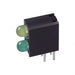 5530132F by Dialight - LED 2HI 3MM YEL OVER GREEN PC MN
