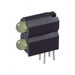 5530133300F by Dialight - LED 2HI 3MM DIFF YELLOW PC MNT