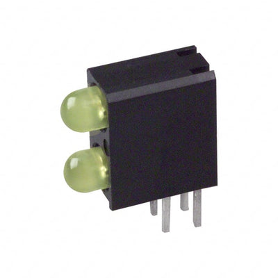 5530133F by Dialight - LED 2HI 3MM YELLOW PC MNT