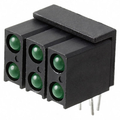 5530222103F by Dialight - LED CBI 3MM BI-LVL GRN/GRN DIFF