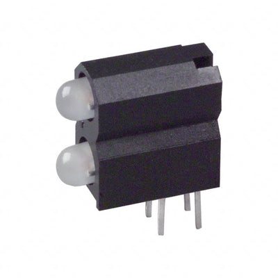 5530744300F by Dialight - LED 2HI 3MM YEL/GRN BICLR PCMNT