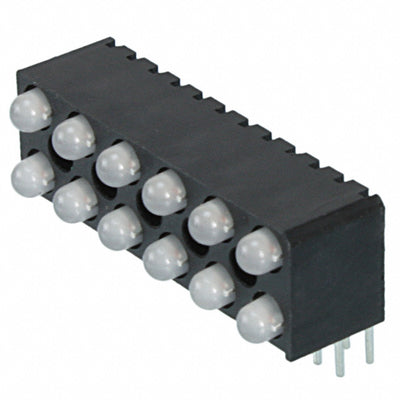 5530744306F by Dialight - LED CBI 3MM BI-LVL YW/GN YW/GN