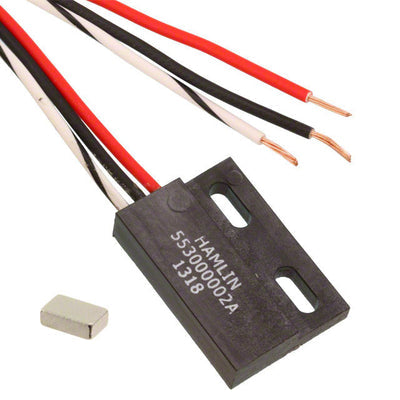 55300-00-02-A by Littelfuse Inc. - SENSOR ROTARY 360DEG WIRE LEADS
