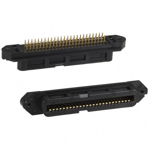 553443-4 by TE Connectivity AMP Connectors - CONNECTOR RECPT 50POS VERT PRESS-FIT