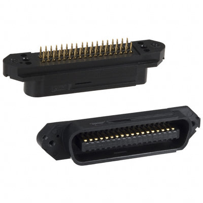553444-3 by TE Connectivity AMP Connectors - CONNECTOR PLUG 36POS VERT PRESS-FIT