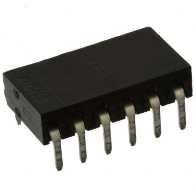 5535676-5 by TE Connectivity AMP Connectors - CONNECTOR RECPT 6POS 0.1 GOLD PCB R/A
