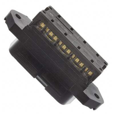 553599-1 by TE Connectivity AMP Connectors - CONNECTOR RECPT 24POS PNL MNT IDC