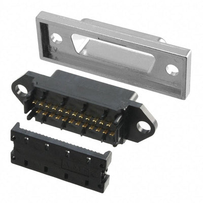 554349-1 by TE Connectivity AMP Connectors - CONNECTOR RECPT 24POS PNL MNT IDC