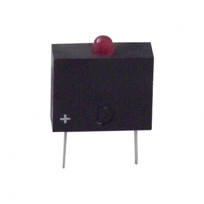 5553008F by Dialight - LED 2MM 24V VERTICAL RED PC MNT