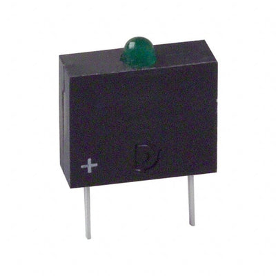 5553303F by Dialight - LED 2MM 5V VERTICAL GREEN PC MNT