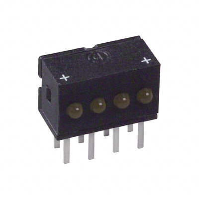 5554403F by Dialight - LED 2MM QUAD 5V YELLOW