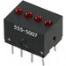 5555007F by Dialight - LED CBI 2MM RED 5V RES QUAD TH
